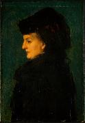 Jean-Jacques Henner Madame Uhring Spain oil painting artist